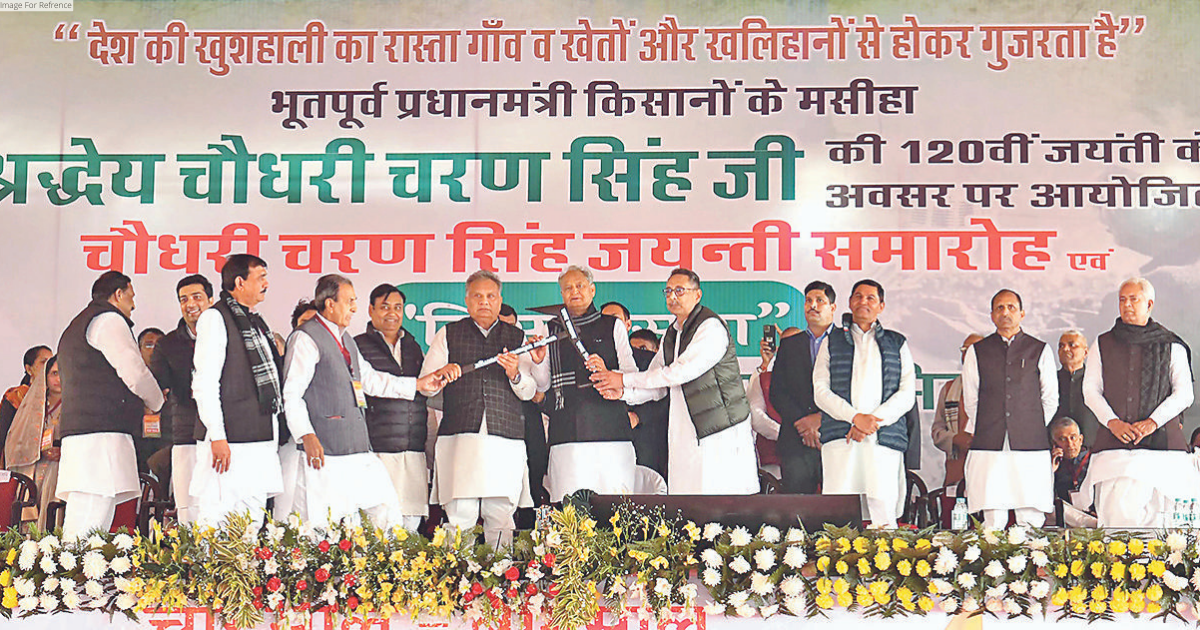 LATE CHAUDHARYJI FOUGHT FOR RIGHTS OF FARMERS & POOR: CM